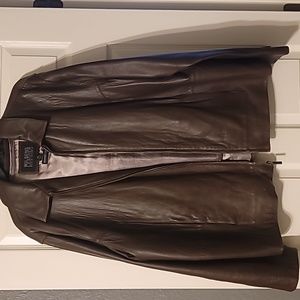 Leather men jacket